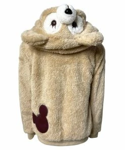 Lola + The Boys Plush Brown Bear Jacket