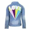Lola + The Boys Rainbow LOVE Denim