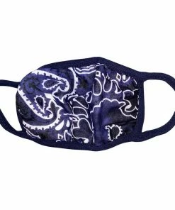 Lola + The Boys Bandana Print Face Mask