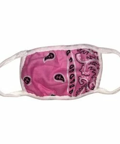 Lola + The Boys Bandana Print Face Mask