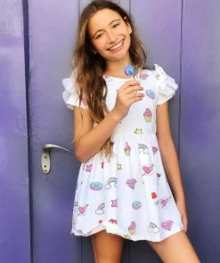 Lola + The Boys Donuts & Rainbow Dress New Arrivals