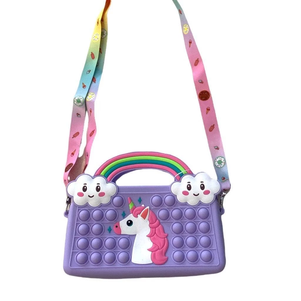 Lola + The Boys Over The Rainbow Unicorn Fidget Crossbody New Arrivals