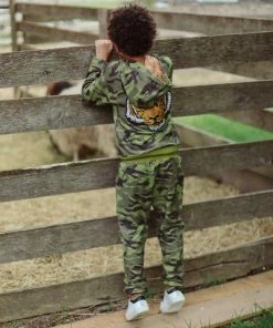 Lola & The Boys Boys Bam Camo Joggers | Lola And The Boys