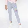 Lola & The Boys Girls Dreamer Crystal Joggers