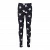 Lola + The Boys Metallic Foil Star Leggings
