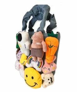 Lola + The Boys New Arrivals Plushie Surprise Denim Purse