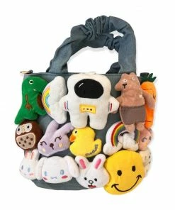 Lola + The Boys New Arrivals Plushie Surprise Denim Purse