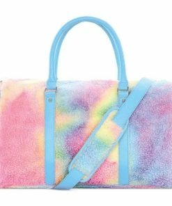 Lola + The Boys Rainbow Sherpa Duffel Bag