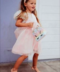 Lola + The Boys New Arrivals Rosie Shimmer Satin Dress