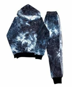 Lola + The Boys Deep Ocean Joggers Set