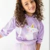 Lola & The Boys Lavender Hoodie Unicorn Tutu Set