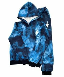 Lola + The Boys Lightning Ombre Jogger Set