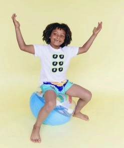 Lola + The Boys Lightning Shade Short Set