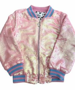 Lola + The Boys Pretty In Pink Unicorn Sequin Set