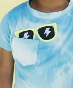 Lola + The Boys Sky Dye Short Set