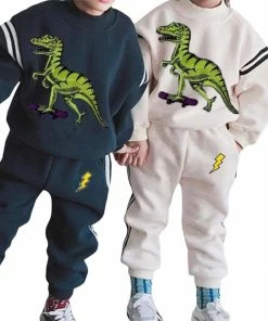 Lola & The Boys T-Rex Varsity Set