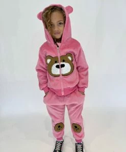 Lola + The Boys New Arrivals Teddy Velour Set