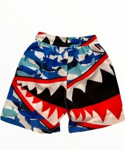 Lola + The Boys Shark Bite Swim Trunks