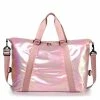 Lola + The Boys New Arrivals Shiny Pink Duffle Bag