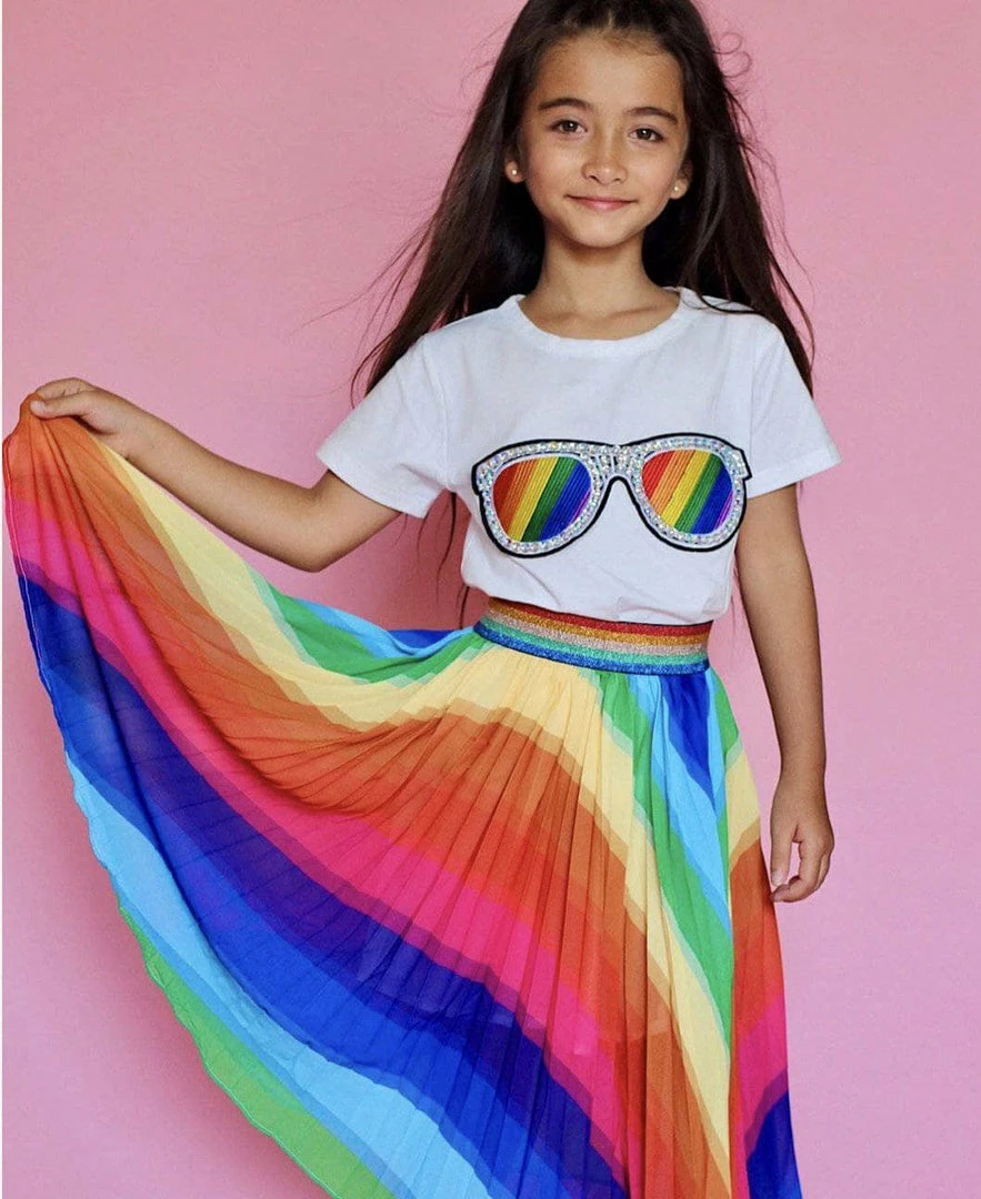 Lola + The Boys Rainbow Sunnies Tee