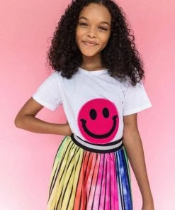 Lola + The Boys New Arrivals Happy Emoji T-Shirt