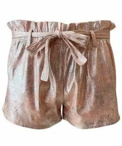 Lola + The Boys Goldie Paper Bag Shorts New Arrivals