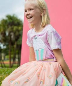 Lola + The Boys Girls Pastel Rainbow Tutu