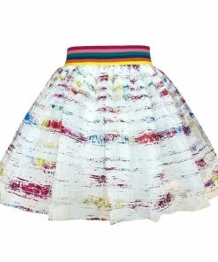 Lola + The Boys Rainbow Metallic Foil Tutu