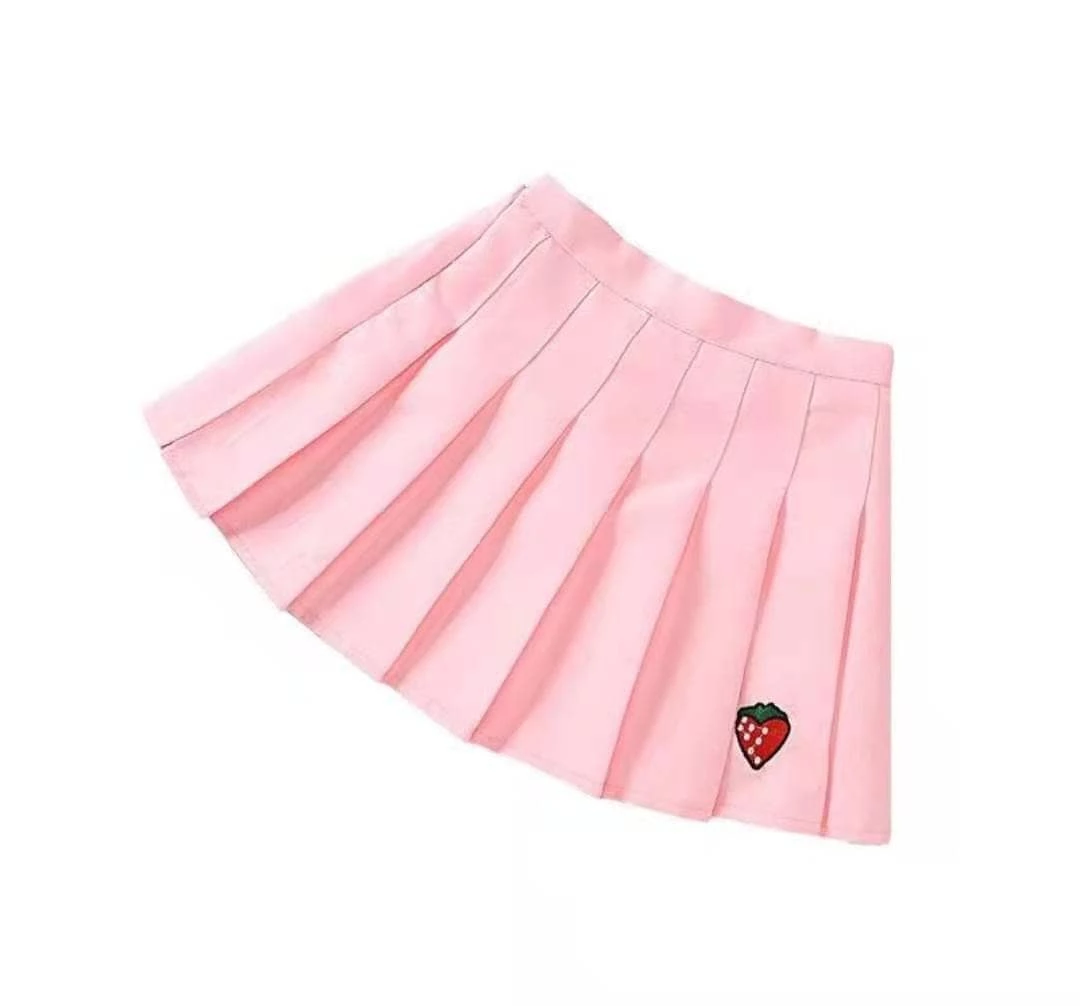 Lola + The Boys New Arrivals Strawberry Tennis Skirt