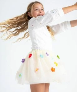 Lola & The Boys Rainbow Daisy Puff Tutu New Arrivals