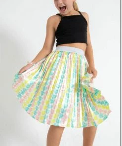 Lola + The Boys Rainbow Heart Skirt Girls