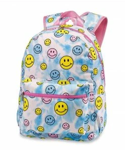 Lola + The Boys New Arrivals Smiley Tie-dye Backpack