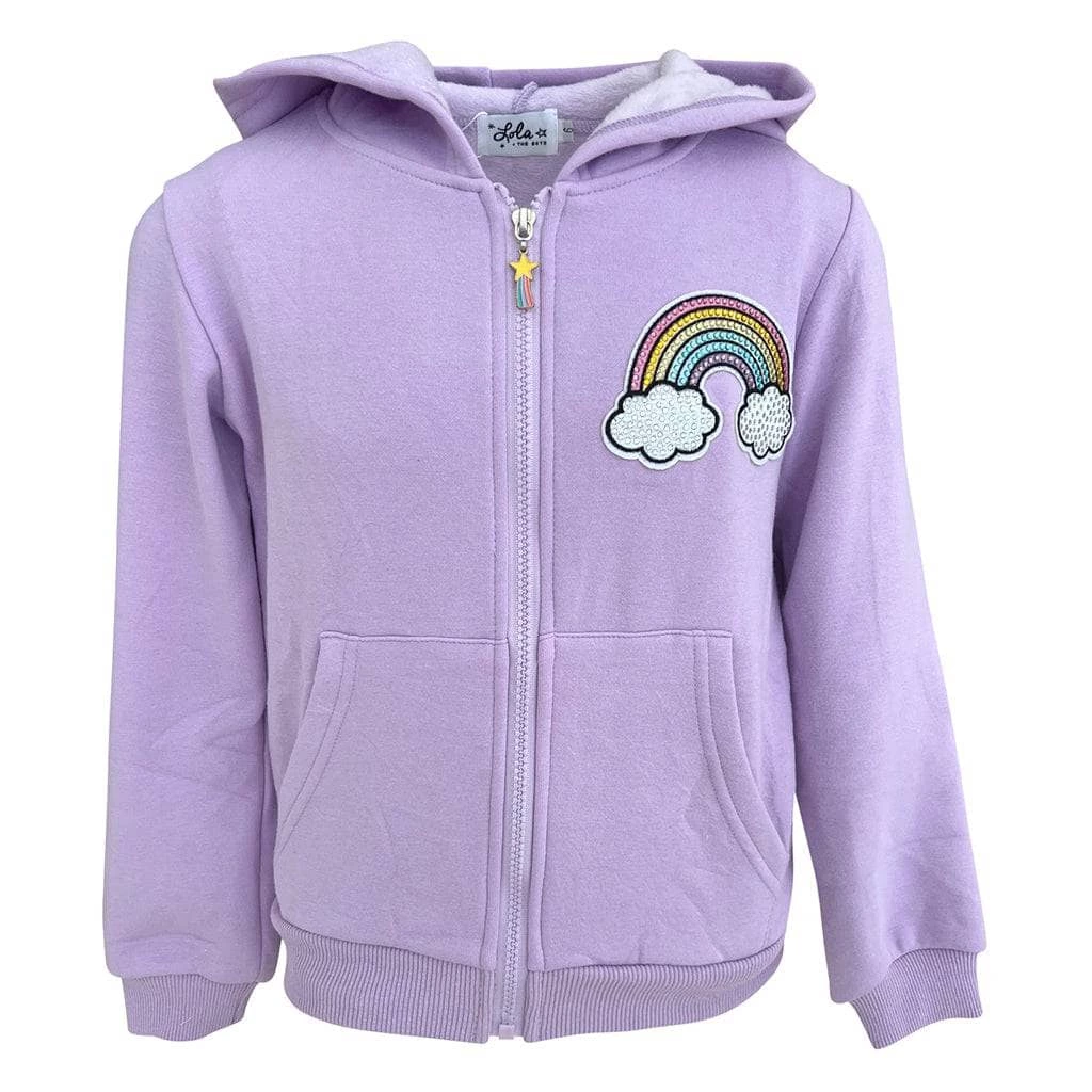 Lola + The Boys Sparkle And Unicorn Hoodie New Arrivals