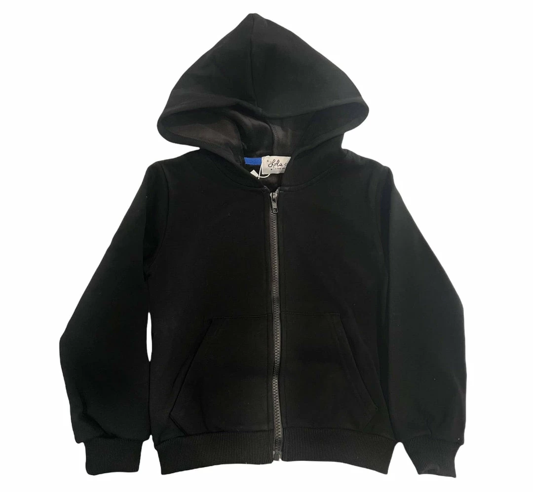 Lola + The Boys Stitch A Bear Hoodie Girls