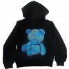 Lola + The Boys Stitch A Bear Hoodie Girls