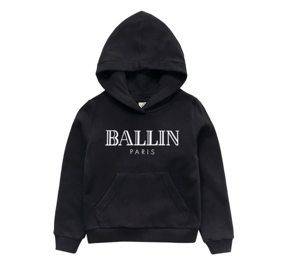 Lola + The Boys Ballin Paris Hoodie Girls