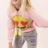 Lola + The Boys New Arrivals Ultimate Emoji Gem Hoodie