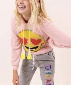 Lola + The Boys New Arrivals Ultimate Emoji Gem Hoodie