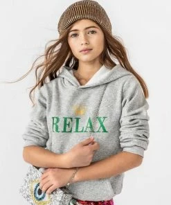 Lola + The Boys Relax Hoodie Girls