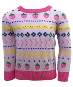 Lola & The Boys New Arrivals Smiles And Berries Sweater