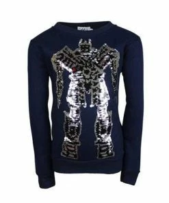 Lola & The Boys Transformer Flip Sweatshirt
