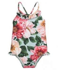 Lola + The Boys Girls Floral Dream Swimsuit