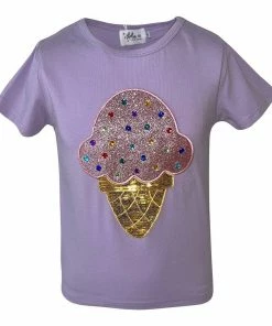 Lola + The Boys Ice Cream Gem T Shirt New Arrivals