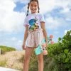 Lola + The Boys Rainbow Bear T Shirt New Arrivals