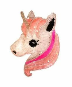 Lola + The Boys Girls Fancy Unicorn Sequin Tee