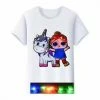 Lola + The Boys LED Rainbow Doll Tees
