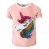 Lola + The Boys New Arrivals Sleepy Unicorn Ringer Tee