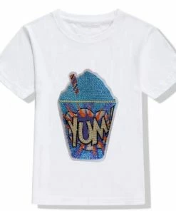 Lola + The Boys Girls Yum Crystal Tee