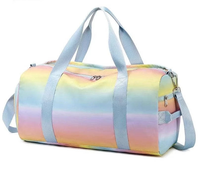 Lola + The Boys Rainbow Ombrรฉ Duffle Bag