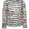 Lola & The Boys Unicorn Doodle Sweatshirt Girls